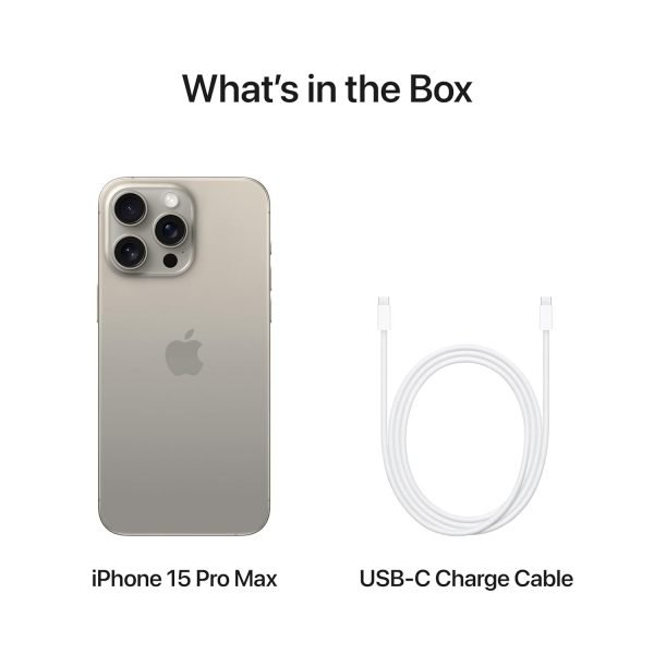 iPhone 15 Pro Max (256 GB) (Natural Titanium) Sealed – Rigzone