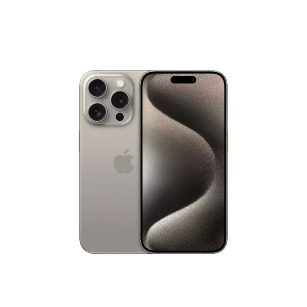 Apple iPhone 15 Pro (128 GB) (Natural Titanium, Black Titanium)(Pre-Owned)