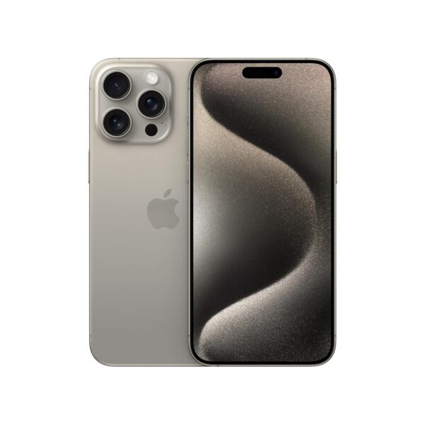 Apple iPhone 15 Pro Max (256 GB) (1 Physical and 1 E-Sim) (Natural Titanium)(Open Box Condition)